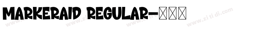 MarkerAid Regular字体转换